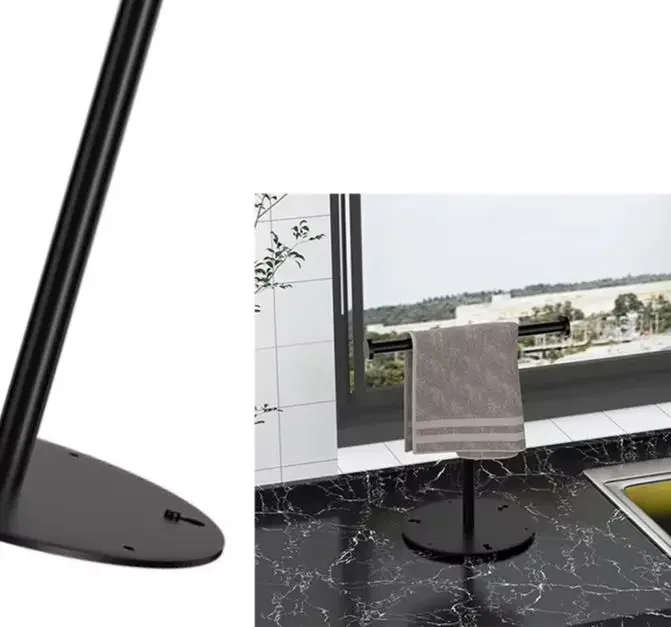 T-Shape Vertical Hand Towel Holders Countertop Towel Rack With Bases Hand Towel Stand Standing Towel Bar For Bathroom Kitchen
T-Shape Vertical Hand Towel Holders Countertop Towel Rack With Bases Hand Towel Stand Standing Towel Bar For Bathroom Kitchen