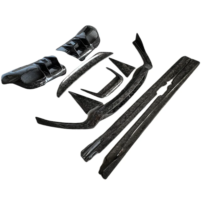 True Forged Carbon Fiber DMC Style Front Bumper Edge Side Skirt Rear Diffuser Hood Decorative Strip for Ferrari F12 Body Kit
True Forged Carbon Fiber DMC Style Front Bumper Edge Side Skirt Rear Diffuser Hood Decorative Strip for Ferrari F12 Body Kit