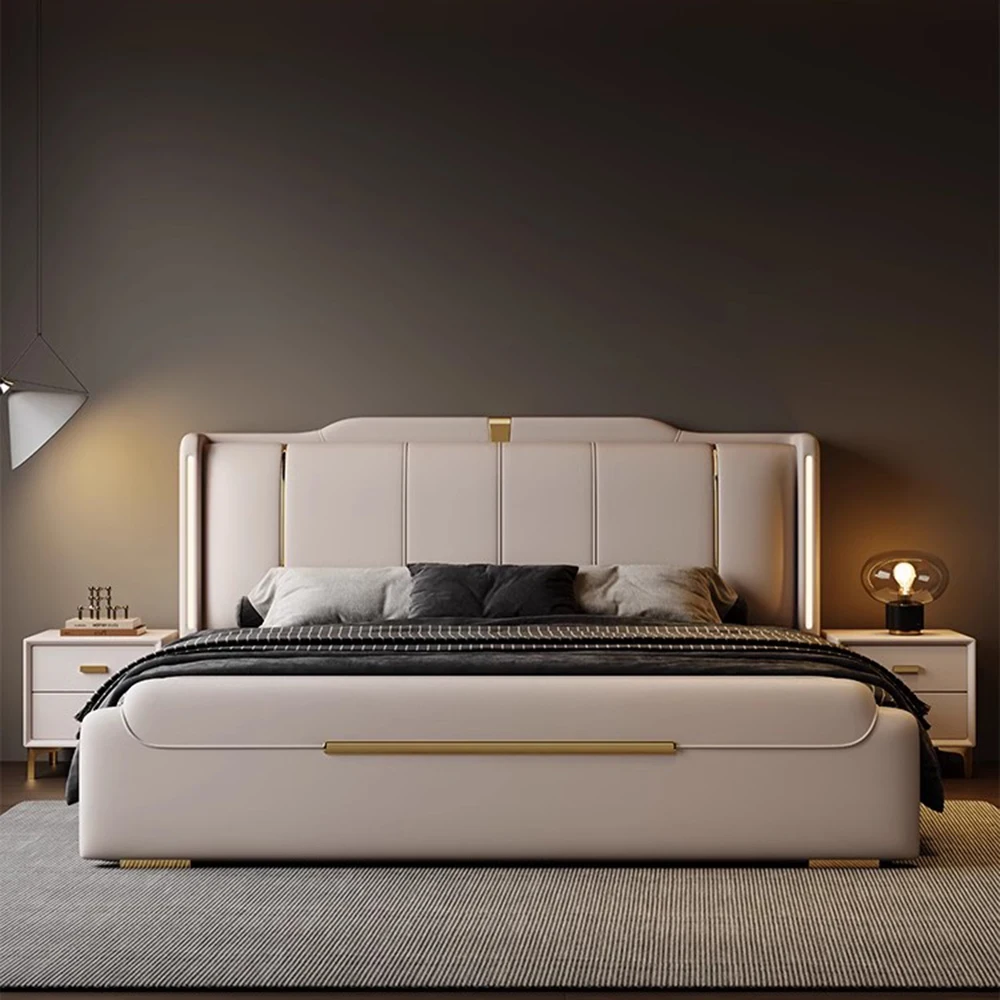 Unique European Beds Girl Luxury King Size Nightstands Sleeping Bed Modern Storage Space Meble Pokojowe Home Accessories
Unique European Beds Girl Luxury King Size Nightstands Sleeping Bed Modern Storage Space Meble Pokojowe Home Accessories
