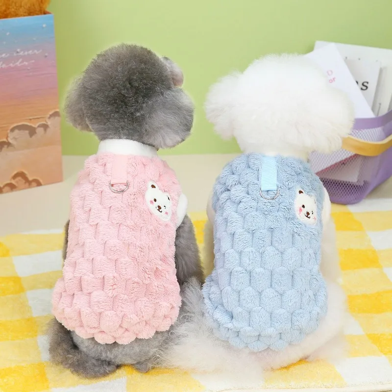 Polyester Dog Clothes Pet Four-legged Fleece Coat Pet Product Dog Clothing for Autumn and Winter Leisure Yellow Pink Light Blue
Polyester Dog Clothes Pet Four-legged Fleece Coat Pet Product Dog Clothing for Autumn and Winter Leisure Yellow Pink Light Blue