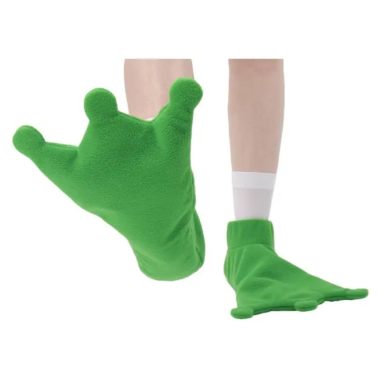 WENAM Cute Green Frog Feet Sock Slipper Cartoon Frog Happy Sock Novelty Animal Socks Men Frog Claw Sock Leg Cover Gift for Women 
WENAM Cute Green Frog Feet Sock Slipper Cartoon Frog Happy Sock Novelty Animal Socks Men Frog Claw Sock Leg Cover Gift for Women