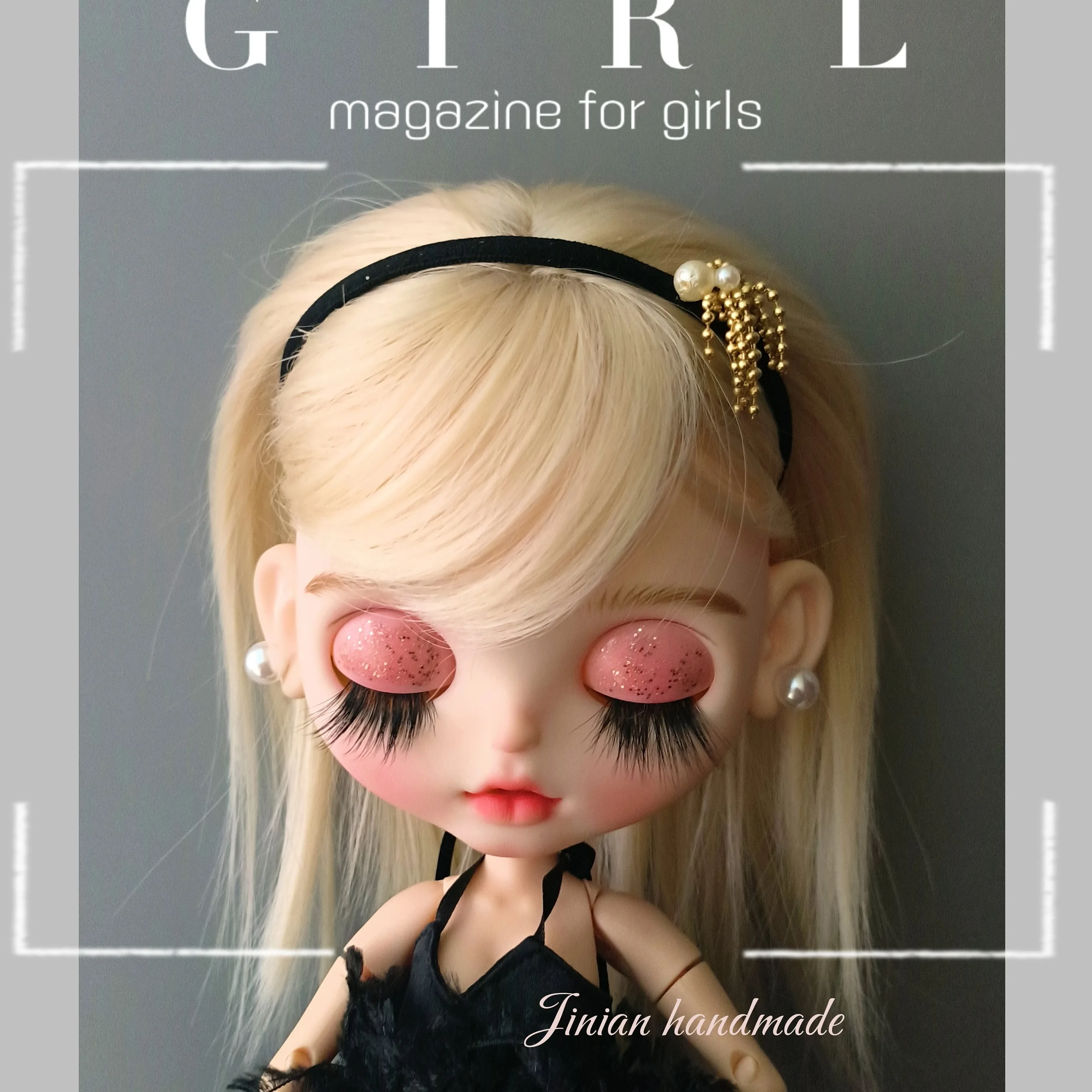 ICY Blyth кукла аксессуары для головных уборов модная черная повязка для волос жемчужные бусины с кисточками французский головной убор для 19 суставов OB24 Blyth Dress Up
ICY Blyth кукла аксессуары для головных уборов модная черная повязка для волос жемчужные бусины с кисточками французский головной убор для 19 суставов OB24 Blyth Dress Up