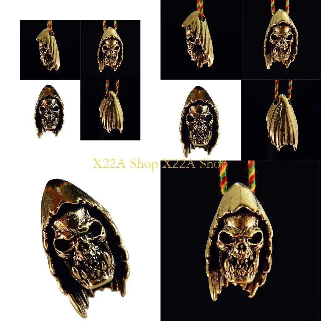 Unique Metal Skull Design Beads Paracord Bead for Jewelry and Paracord Enthusiasts
Unique Metal Skull Design Beads Paracord Bead for Jewelry and Paracord Enthusiasts