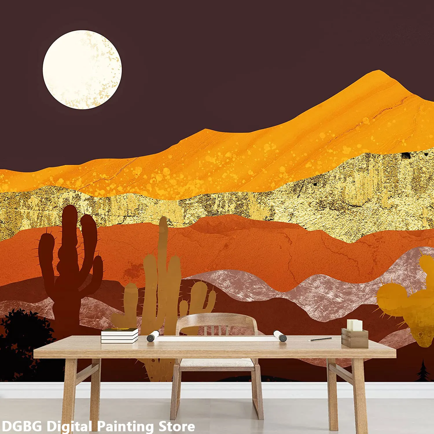 Custom Murals Wallpaper Canvas Painting Picture On The Wall Posters Decoration Of Your Home Self Adhesive Desert Mountain Moon
Custom Murals Wallpaper Canvas Painting Picture On The Wall Posters Decoration Of Your Home Self Adhesive Desert Mountain Moon