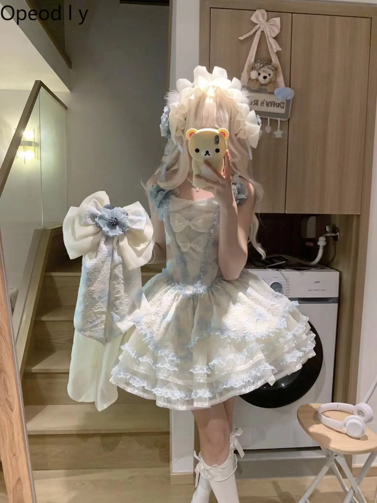 Japanese Original Lolita Princess Dress Birthday Bar Mitzvah Elegant Sweet Doll Feeling Jsk Trailing Dress for Women
Japanese Original Lolita Princess Dress Birthday Bar Mitzvah Elegant Sweet Doll Feeling Jsk Trailing Dress for Women