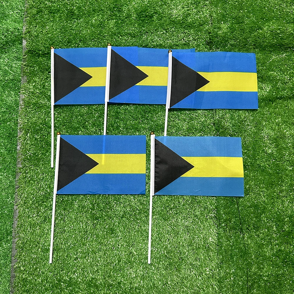 SKY FLAG Bahamas National Flag 50/100pcs 21*14cm Bahamas Hand Waving Flags With plastic pole For Sports Activity Home Decor
SKY FLAG Bahamas National Flag 50/100pcs 21*14cm Bahamas Hand Waving Flags With plastic pole For Sports Activity Home Decor