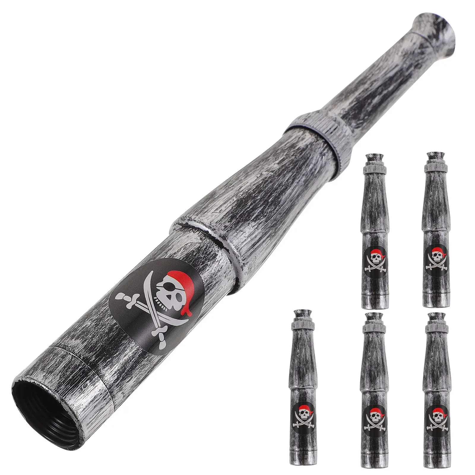 6 Pcs Telescope Kids Pirate Accessories for Binoculars Students Toy Plastic Prop Child Telescopes
6 Pcs Telescope Kids Pirate Accessories for Binoculars Students Toy Plastic Prop Child Telescopes