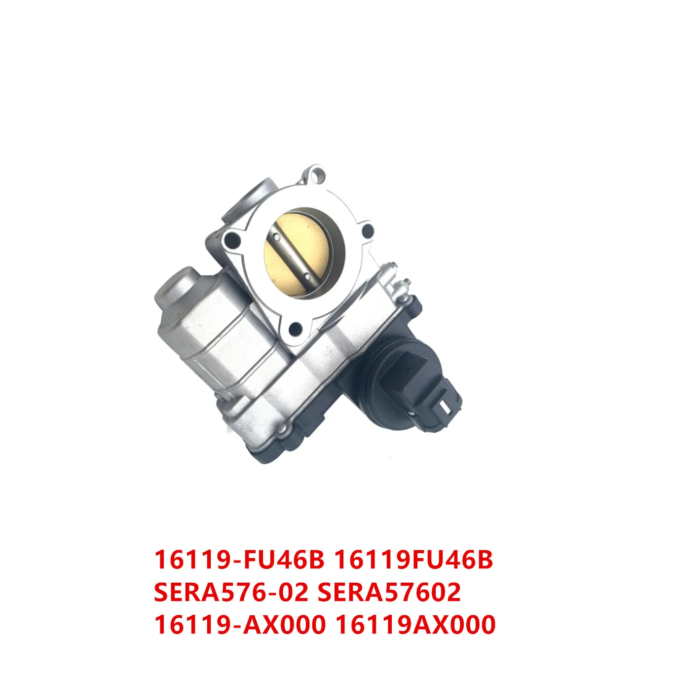16119-FU46B 16119FU46B SERA576-02 SERA57602 16119-AX000 16119AX000 Throttle Valve Assembly for Nissan Forklift Engine
16119-FU46B 16119FU46B SERA576-02 SERA57602 16119-AX000 16119AX000 Throttle Valve Assembly for Nissan Forklift Engine