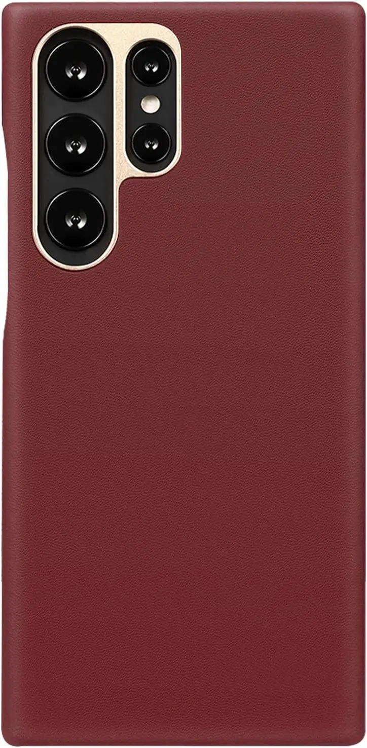 Case for Samsung Galaxy S23 series, Compatible with MagSafe Metal Lens Ring Crafted with Genuine Leather Shockproof Protective
Case for Samsung Galaxy S23 series, Compatible with MagSafe Metal Lens Ring Crafted with Genuine Leather Shockproof Protective