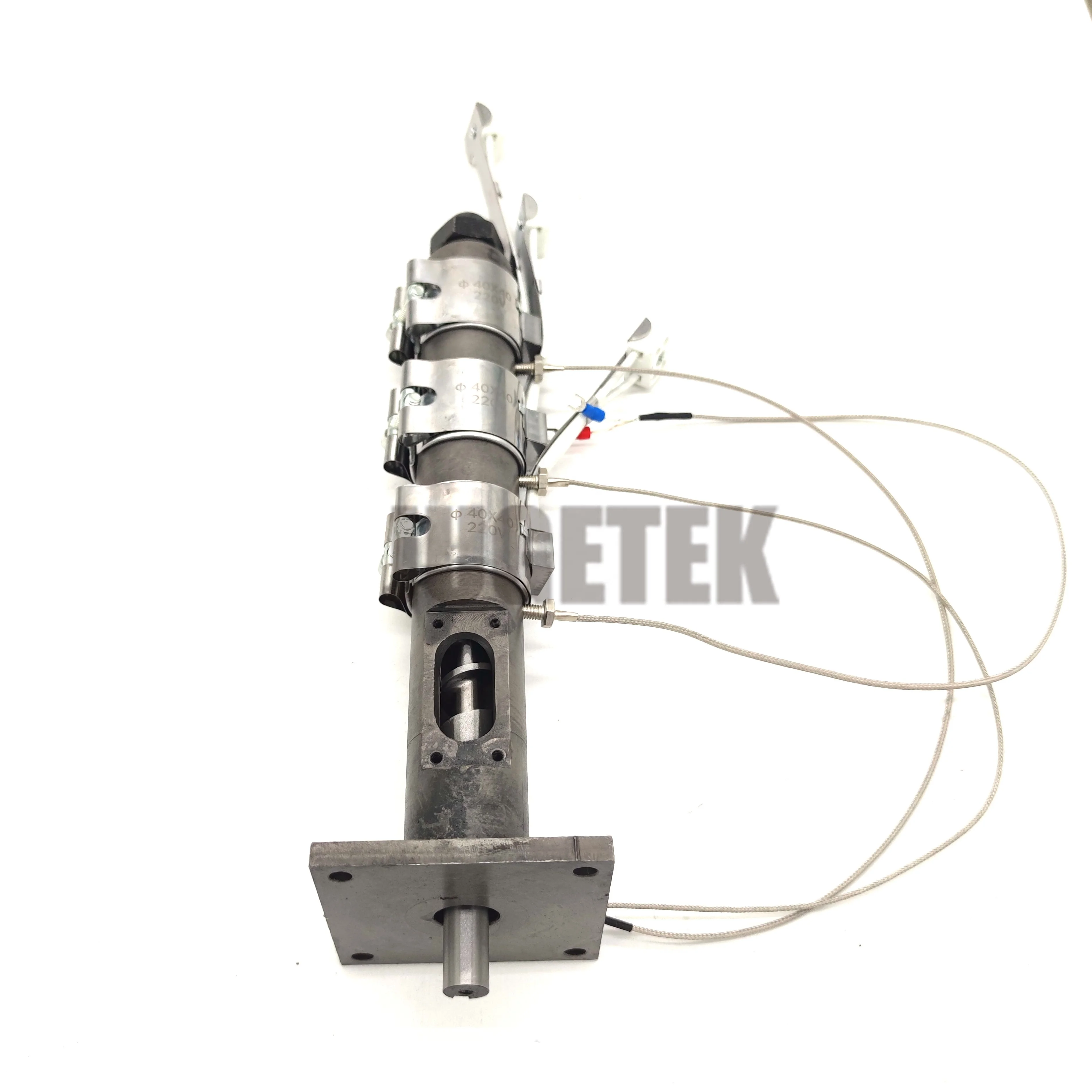 20mm Dia Extruder Screw and Barrel with 1.75/3mm Nozzle Kit and 3x D40L40 220V 150W Band Heaters
20mm Dia Extruder Screw and Barrel with 1.75/3mm Nozzle Kit and 3x D40L40 220V 150W Band Heaters