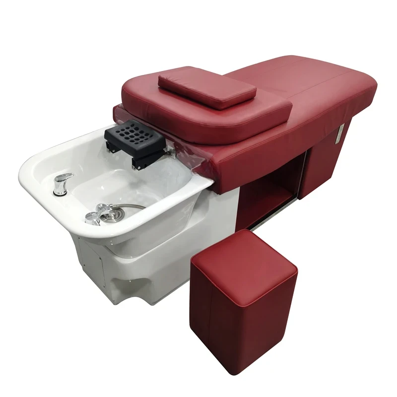 Hair Saloon Thai Shampoo Chair Hair Lying Completely Hair Flushing Bed Head Massage with One-Type Body Water Heater
Hair Saloon Thai Shampoo Chair Hair Lying Completely Hair Flushing Bed Head Massage with One-Type Body Water Heater