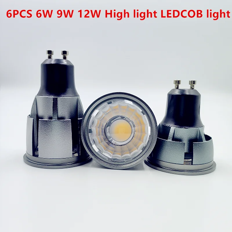 6PCS LED Bulb E27 E14 GU10 MR16 LED Bulbs COB 6W 9W 12W Spotlight LED Down Spot Lighting Warm White White Home LED Bulb Lamp
6PCS LED Bulb E27 E14 GU10 MR16 LED Bulbs COB 6W 9W 12W Spotlight LED Down Spot Lighting Warm White White Home LED Bulb Lamp