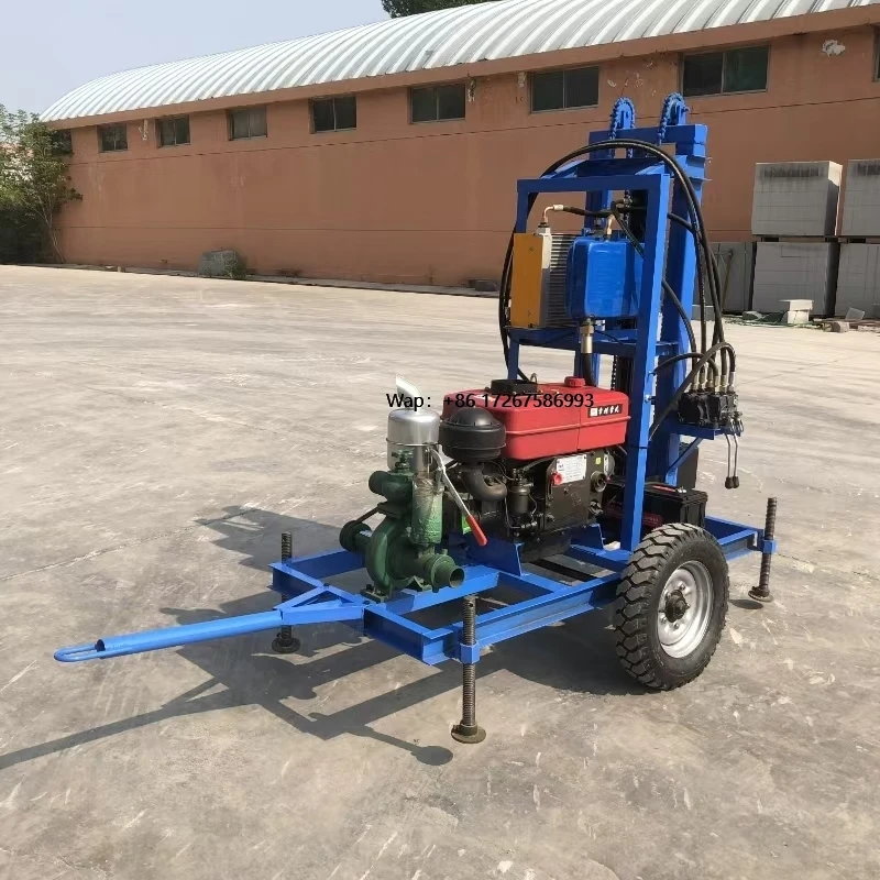 Малогабаритная гидравлическая буровая установка для водяных скважин
Малогабаритная гидравлическая буровая установка для водяных скважин