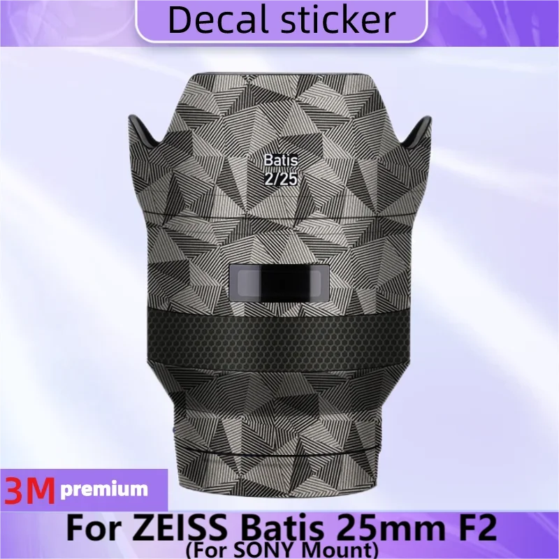 For ZEISS Batis 25mm F2(For SONY Mount) Lens Sticker Protective Skin Decal Vinyl Wrap Film Anti-Scratch Protector Coat
For ZEISS Batis 25mm F2(For SONY Mount) Lens Sticker Protective Skin Decal Vinyl Wrap Film Anti-Scratch Protector Coat