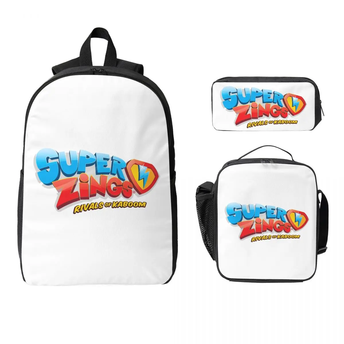 Superthings Backpack Student Boys Girls BookBag School Bag Computer Shoulder Bags 3ps Insulated Lunch Bag Pencil Case
Superthings Backpack Student Boys Girls BookBag School Bag Computer Shoulder Bags 3ps Insulated Lunch Bag Pencil Case