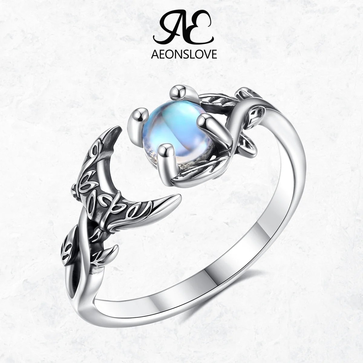 Кольцо AEONSLOVE из стерлингового серебра 925 пробы с лунным камнем, винтажное, в кельтском стиле, с изображением солнца и луны, в форме листа, для женщин, волшебное украшение, подарок
Кольцо AEONSLOVE из стерлингового серебра 925 пробы с лунным камнем, винтажное, в кельтском стиле, с изображением солнца и луны, в форме листа, для женщин, волшебное украшение, подарок