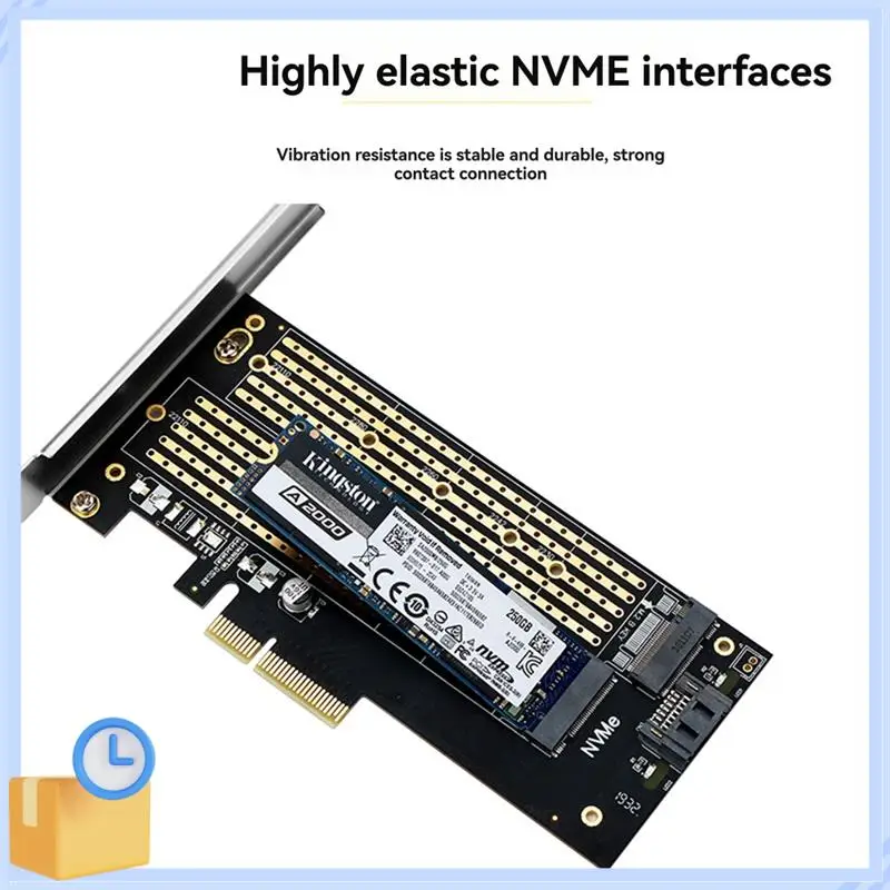 Popular M.2 Dual M.2 PCIE 4.0 Adapter For Nvme / NGFF SSD NVME (M Key) And SATA (B Key) SSD To Pcie X4 X8 X16 Slot
Popular M.2 Dual M.2 PCIE 4.0 Adapter For Nvme / NGFF SSD NVME (M Key) And SATA (B Key) SSD To Pcie X4 X8 X16 Slot