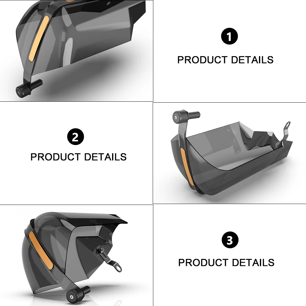 1 Pair Motorbike Hand Guard Cover Windproof Handlebar Protection Gear Thickened Durable Pc Material Reflective Strip Night
1 Pair Motorbike Hand Guard Cover Windproof Handlebar Protection Gear Thickened Durable Pc Material Reflective Strip Night