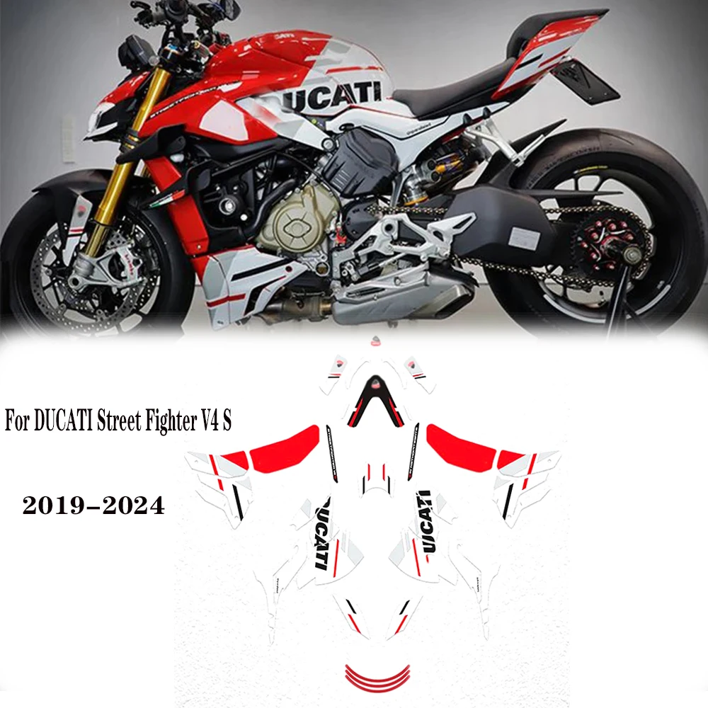 V4S V4/S Motorcycle Body Decals For DUCATI Street Fighter V4 S 2019 2020 2021 2022 2023 2024
V4S V4/S Motorcycle Body Decals For DUCATI Street Fighter V4 S 2019 2020 2021 2022 2023 2024