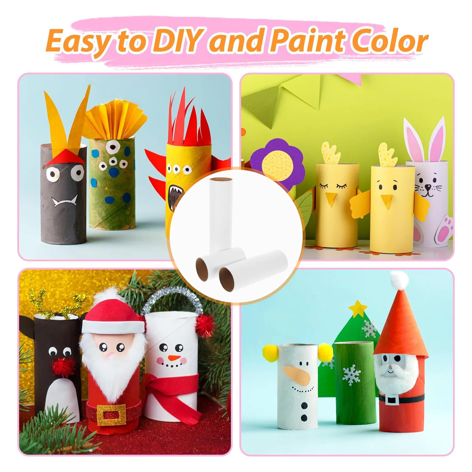 18 Pcs Bells 10cm Round Paper 15cm 20cm Round Cardboard Tubes DIY Cardboard Tubes Craft Rolls for Kids Projects
18 Pcs Bells 10cm Round Paper 15cm 20cm Round Cardboard Tubes DIY Cardboard Tubes Craft Rolls for Kids Projects