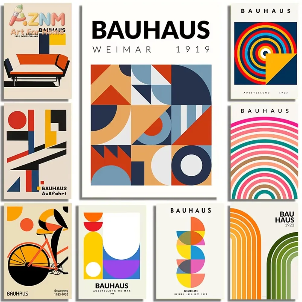 1pc Abstract Bauhaus Pattern Art Poster Printing Canvas Living Room and Bedroom Walls Home Modern Decoration Gif
1pc Abstract Bauhaus Pattern Art Poster Printing Canvas Living Room and Bedroom Walls Home Modern Decoration Gif