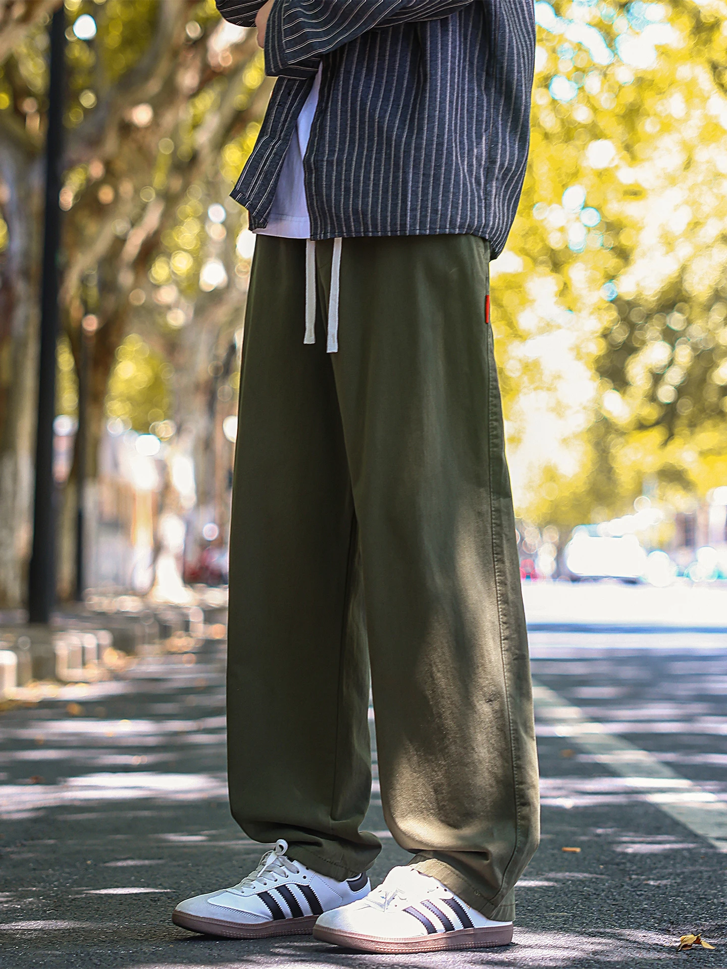 Retro Japanese Sle Men's Work Trousers Loose Straight Leg Cotton Casual Pants Autumn Spring Large Size Youth Faion
Retro Japanese Sle Men's Work Trousers Loose Straight Leg Cotton Casual Pants Autumn Spring Large Size Youth Faion