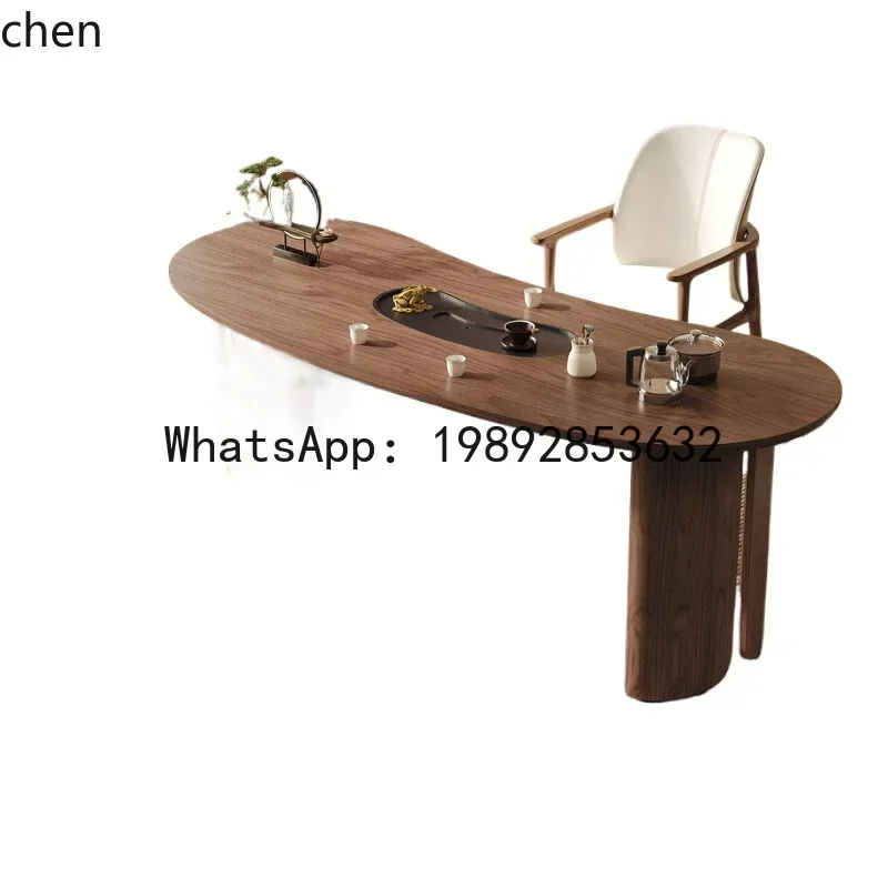 solid wood tea table tray kettle integrated office high-end tea table balcony tea table
solid wood tea table tray kettle integrated office high-end tea table balcony tea table
