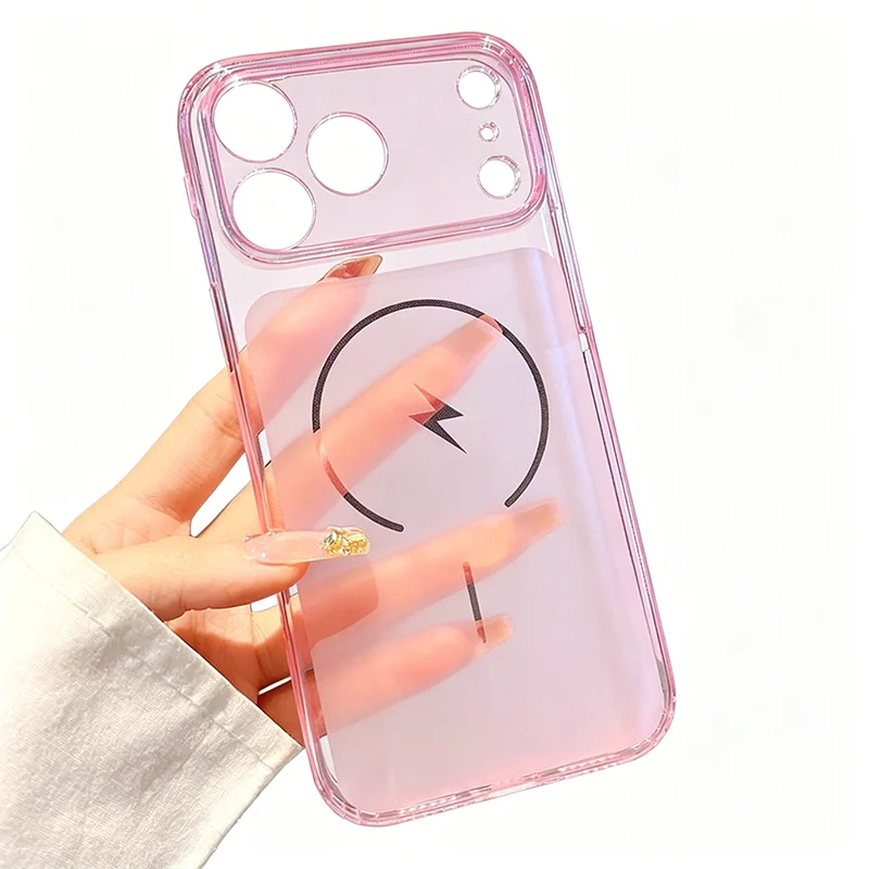 Translucent for MagSafe Case For iPhone Air 17 Pro Max 17e 16 15 14 13 12 Mini 11 Pro Max 7 8 Plus SE Magnetic Wireless Charging
Translucent for MagSafe Case For iPhone Air 17 Pro Max 17e 16 15 14 13 12 Mini 11 Pro Max 7 8 Plus SE Magnetic Wireless Charging
