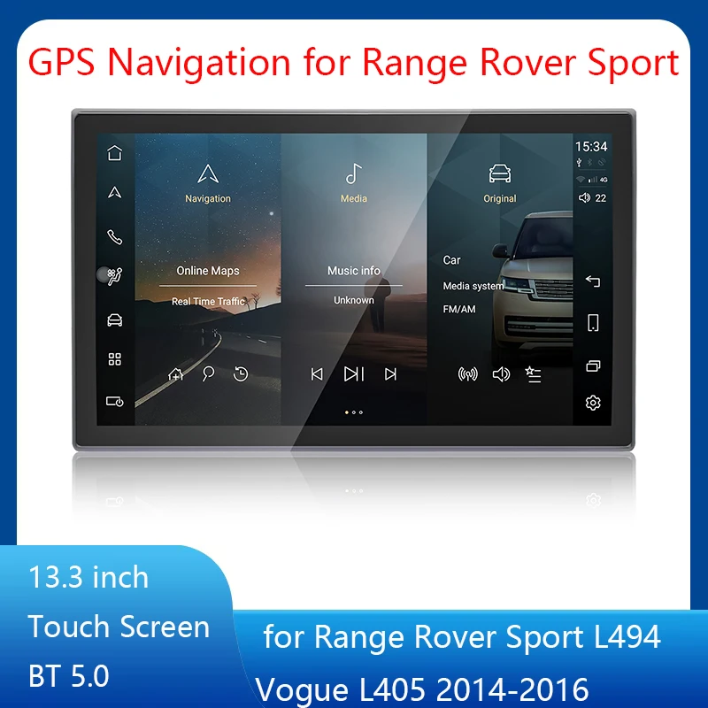 13,3-дюймовый автомобильный радиоприемник Android для Range Rover Sport L494 Vogue L405 2014 2015 2016, обновленный мультимедийный плеер, GPS-навигация, авто
13,3-дюймовый автомобильный радиоприемник Android для Range Rover Sport L494 Vogue L405 2014 2015 2016, обновленный мультимедийный плеер, GPS-навигация, авто