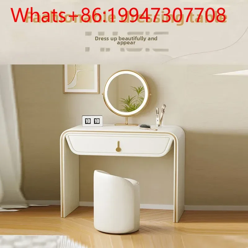 Italian minimalist high-end dresser modern minimalist Internet celebrity bedroom premium makeup table cream style 100cm
Italian minimalist high-end dresser modern minimalist Internet celebrity bedroom premium makeup table cream style 100cm