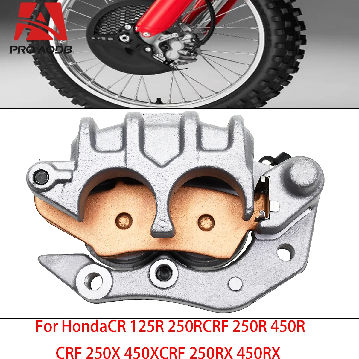 high quality Offroad Dirt Bike Front Brake Caliper Replacement Parts Fit Honda CRF250R 450R 250X 450X 250RX 450RX CRF450L
high quality Offroad Dirt Bike Front Brake Caliper Replacement Parts Fit Honda CRF250R 450R 250X 450X 250RX 450RX CRF450L
