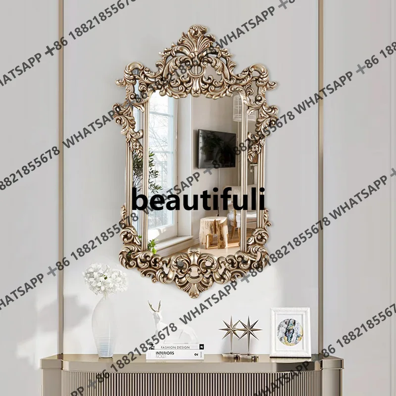 European French retro style carved bathroom mirror bedroom makeup mirror living room wall decoration bathroom mirror
European French retro style carved bathroom mirror bedroom makeup mirror living room wall decoration bathroom mirror
