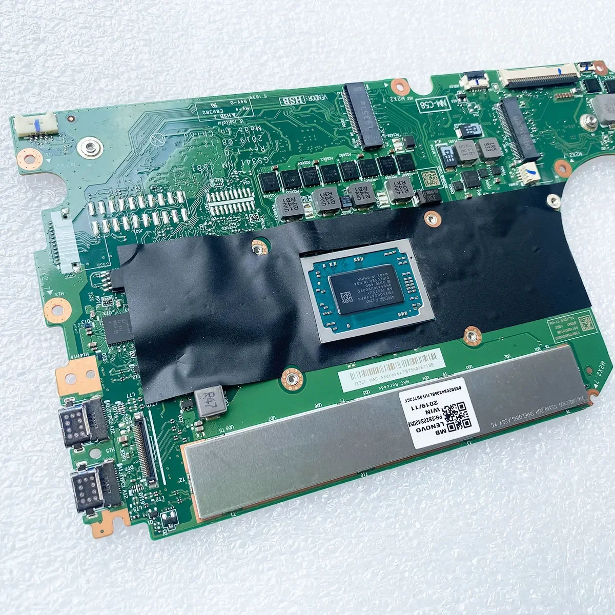 Материнская плата NM-C581 для ноутбука Lenovo Ideapad S540-13API, процессор: R5-3550H UMA, ОЗУ 16 ГБ, FRU 5B20S43058 5B20S43059
Материнская плата NM-C581 для ноутбука Lenovo Ideapad S540-13API, процессор: R5-3550H UMA, ОЗУ 16 ГБ, FRU 5B20S43058 5B20S43059