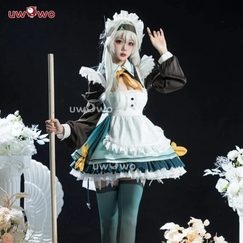 IN STOCK UWOWO Firefly Cosplay Game Honkai Star Rail Firefly Maid Cosplay Costume Halloween Costume
IN STOCK UWOWO Firefly Cosplay Game Honkai Star Rail Firefly Maid Cosplay Costume Halloween Costume