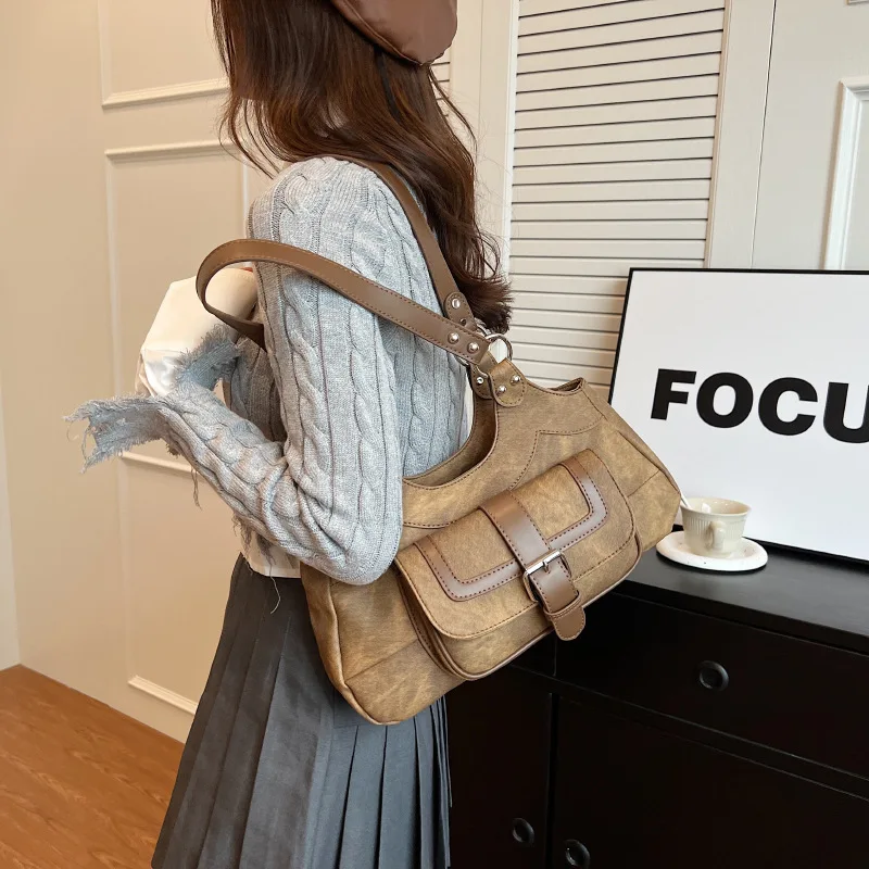 Trendy Underarm Handbags and Purses Women Shoulder Bags 2023 New Vintage Designer Ladies Casual Bag High Quality
Trendy Underarm Handbags and Purses Women Shoulder Bags 2023 New Vintage Designer Ladies Casual Bag High Quality