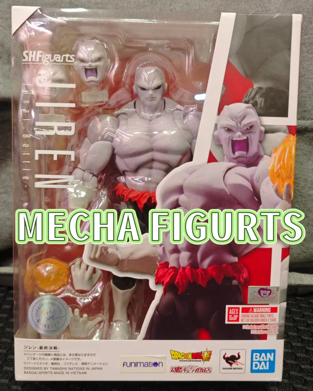 BANDAI S.H.Figuarts SHF Dragon Ball Super Jiren Final-Battle Аниме Фигурка Модель игрушки
BANDAI S.H.Figuarts SHF Dragon Ball Super Jiren Final-Battle Аниме Фигурка Модель игрушки