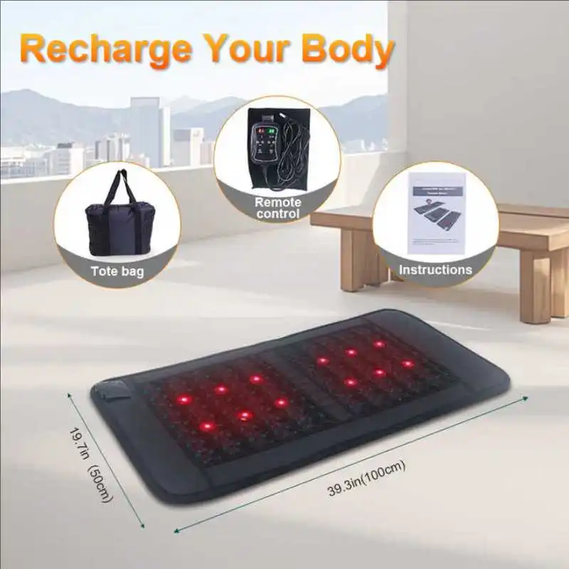 Go Mat for Chronic Pain Relief Pemf Therapy Photon Red Light Amethyst Jade Crystal Gemstones Mat
Go Mat for Chronic Pain Relief Pemf Therapy Photon Red Light Amethyst Jade Crystal Gemstones Mat