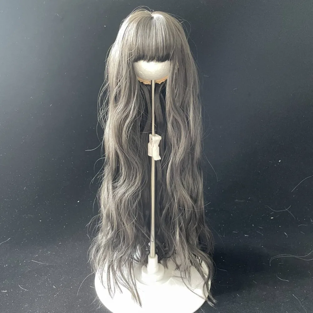 For 1/3 1/4 1/6 Doll Wig Full Bang Extra Long Wool Curl Doll Wig Soft Milk Silk HairBlack White Replacement Dolls Accessories
For 1/3 1/4 1/6 Doll Wig Full Bang Extra Long Wool Curl Doll Wig Soft Milk Silk HairBlack White Replacement Dolls Accessories