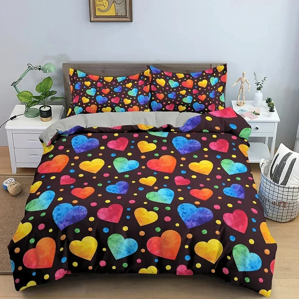 Top New Colorful Geometric Bedding Set 3D Print Quilt Comforter Cover For Bedroom Luxury Duvet Cover Set King Queen Twin
Top New Colorful Geometric Bedding Set 3D Print Quilt Comforter Cover For Bedroom Luxury Duvet Cover Set King Queen Twin