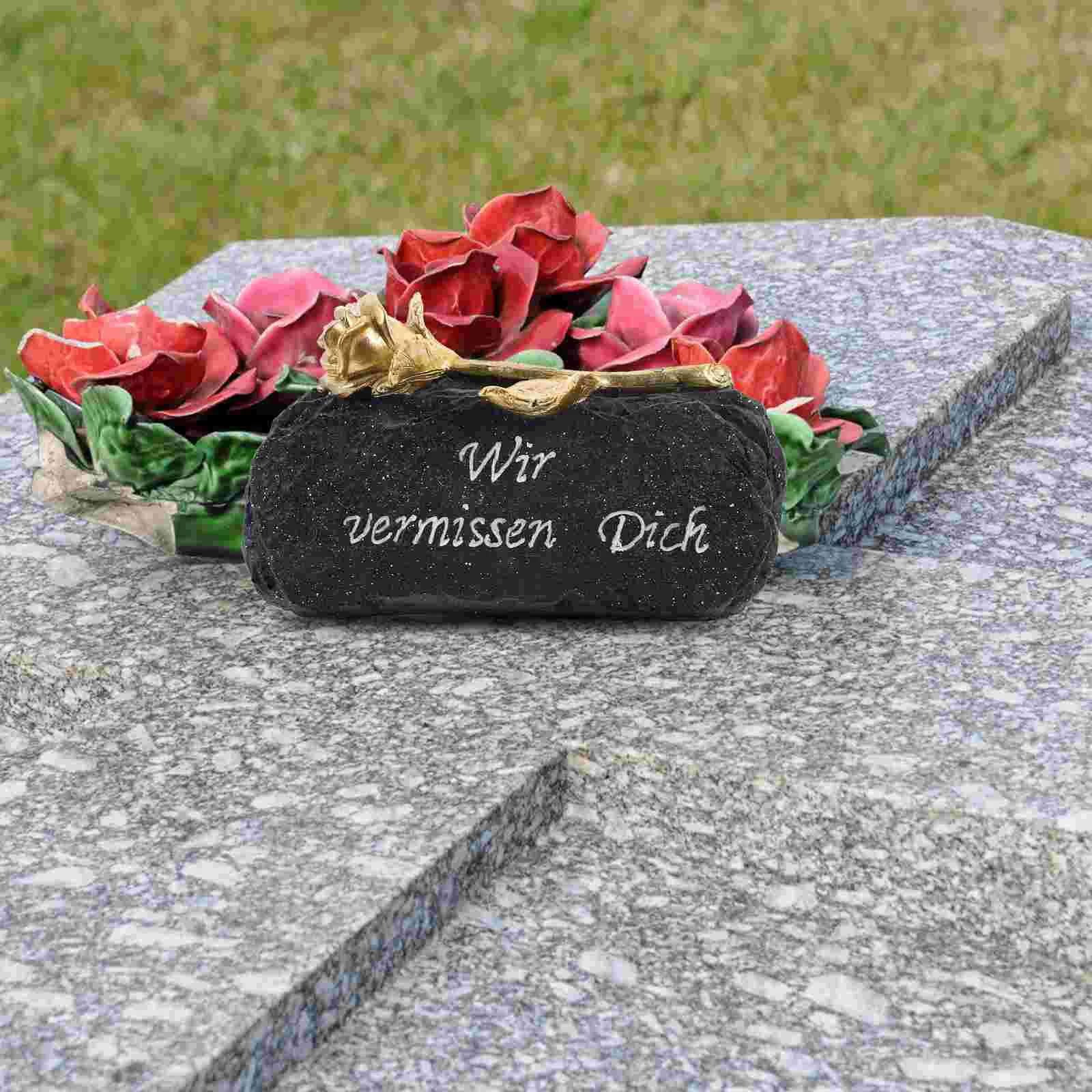 Condolence Halloween Ritual Props Decoration Deceased Mourning Tombstone Crafts Friends Delicate
Condolence Halloween Ritual Props Decoration Deceased Mourning Tombstone Crafts Friends Delicate