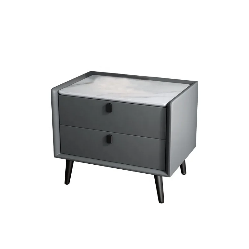 Modern Luxury Wooden Faux Leather Easy to Assemble 2 Drawer Nordic Gold Nightstand for Bedroom
Modern Luxury Wooden Faux Leather Easy to Assemble 2 Drawer Nordic Gold Nightstand for Bedroom