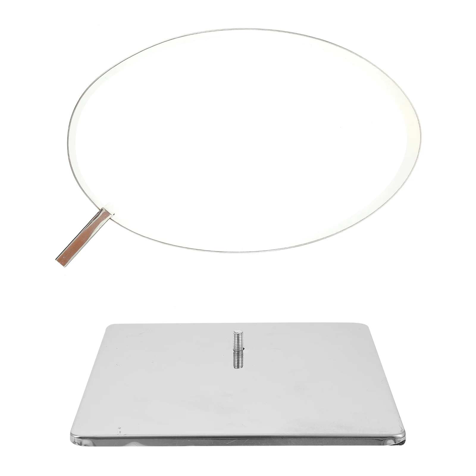 Stainless Steel Belt Holder Mirror Finish Desktop Eco Friendly Shelf Stylish Creative Design Home Decor Use Shop Mall
Stainless Steel Belt Holder Mirror Finish Desktop Eco Friendly Shelf Stylish Creative Design Home Decor Use Shop Mall