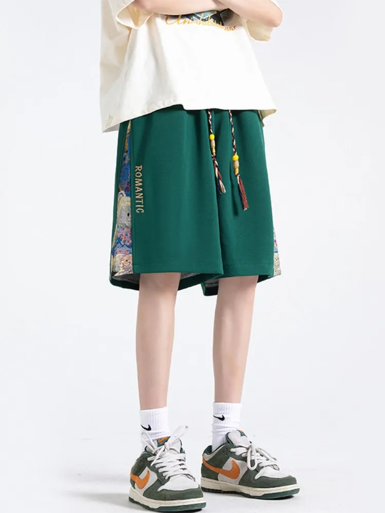 Casual Summer Thin ort Pants Men's Loose Fit Spor Breathable Straight Leg Cotton orts Youthful Ethnic Sle Embroidery
Casual Summer Thin ort Pants Men's Loose Fit Spor Breathable Straight Leg Cotton orts Youthful Ethnic Sle Embroidery