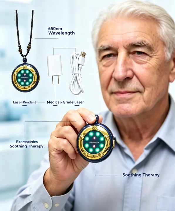 Hot Sale 650nm Laser Health Pendant, Instant Relief for Myocardial Ischemia, Portable Wearable Device for Cardiovascular Support
Hot Sale 650nm Laser Health Pendant, Instant Relief for Myocardial Ischemia, Portable Wearable Device for Cardiovascular Support