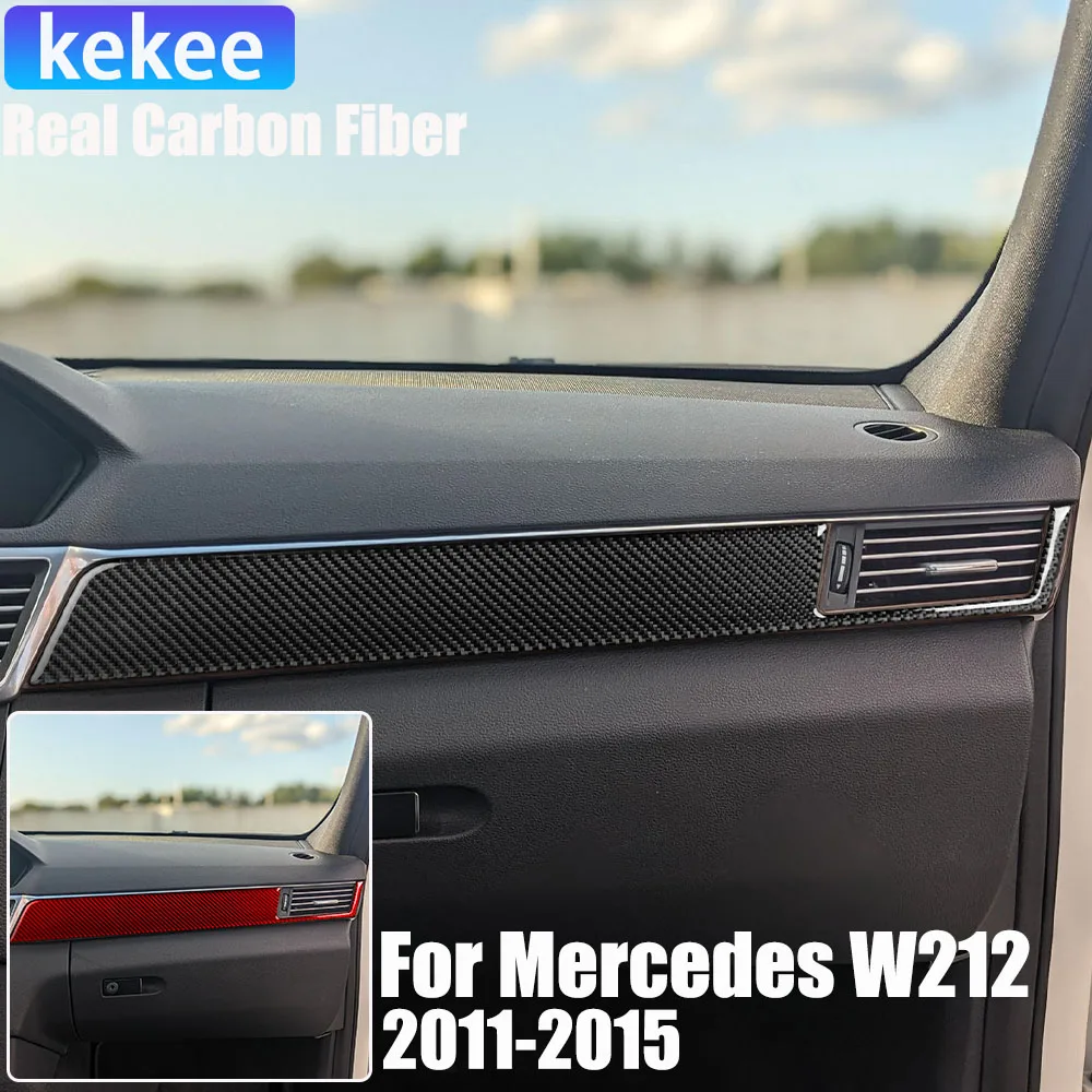 Real Carbon Fiber Car Accessories Passenger Air Vent Cover Soft Sticker for Mercedes E-class W212 2011 2012 2013 2014 2015
Real Carbon Fiber Car Accessories Passenger Air Vent Cover Soft Sticker for Mercedes E-class W212 2011 2012 2013 2014 2015