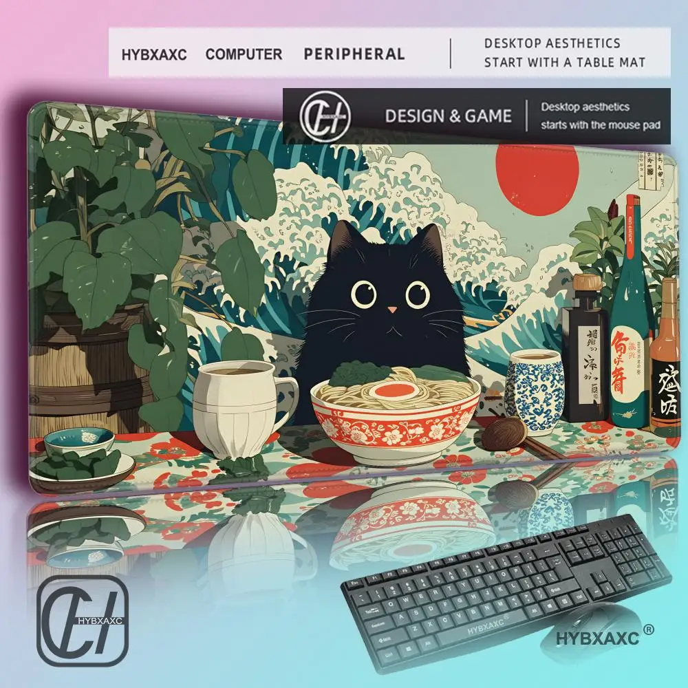 HYBXAXC Vintage Desk Mat Black Cat Desk Pad Cute Anime Mousepad Laptop Mat pad for Computer Mouse
HYBXAXC Vintage Desk Mat Black Cat Desk Pad Cute Anime Mousepad Laptop Mat pad for Computer Mouse