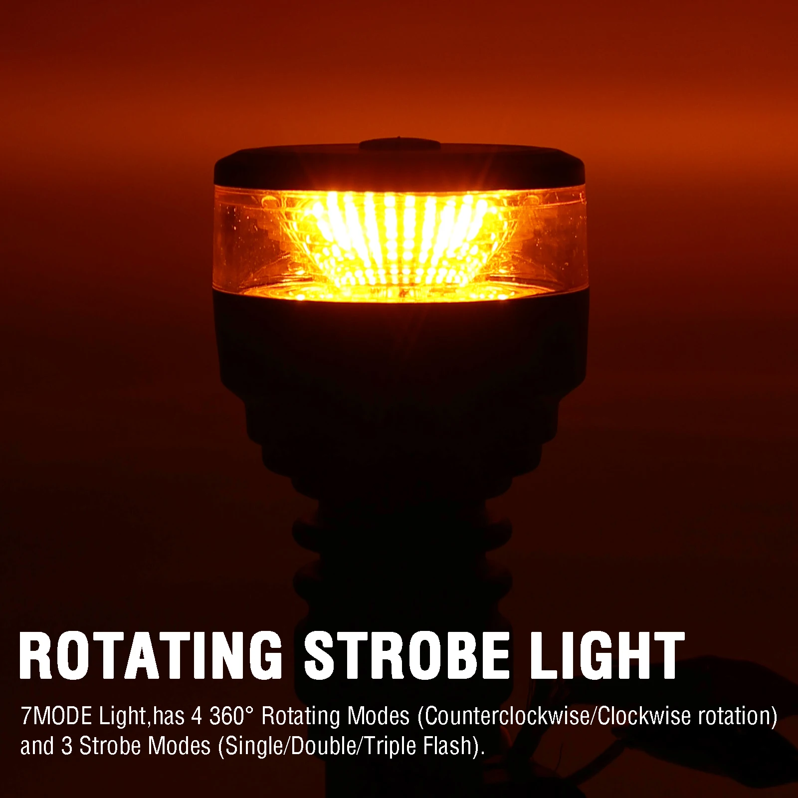360 Degree Rotating Warning Light For Car Truck Agriculture Marine Boat Yacht Navigation Light Amber Emergency Security Strobe
360 Degree Rotating Warning Light For Car Truck Agriculture Marine Boat Yacht Navigation Light Amber Emergency Security Strobe