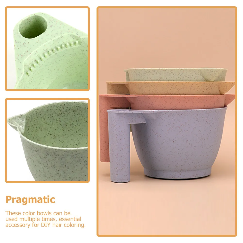 2Pcs Hair Dye Bowls Wear-Resistant PP Material Hollow Handle Easy Grip Salon Home DIY Hair Coloring Mixing Bowls
2Pcs Hair Dye Bowls Wear-Resistant PP Material Hollow Handle Easy Grip Salon Home DIY Hair Coloring Mixing Bowls