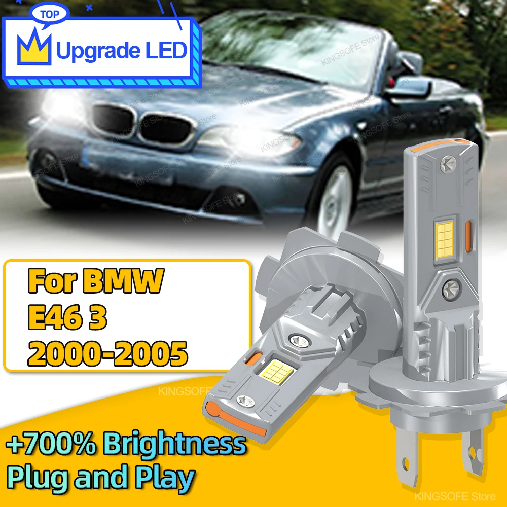 2Pcs LED Car Light Bulbs H7 30000Lm CSP Chip Headlight 6000K For BMW E46 3 2000 2001 2002 2003 2004 2005 Plug and Play
2Pcs LED Car Light Bulbs H7 30000Lm CSP Chip Headlight 6000K For BMW E46 3 2000 2001 2002 2003 2004 2005 Plug and Play
