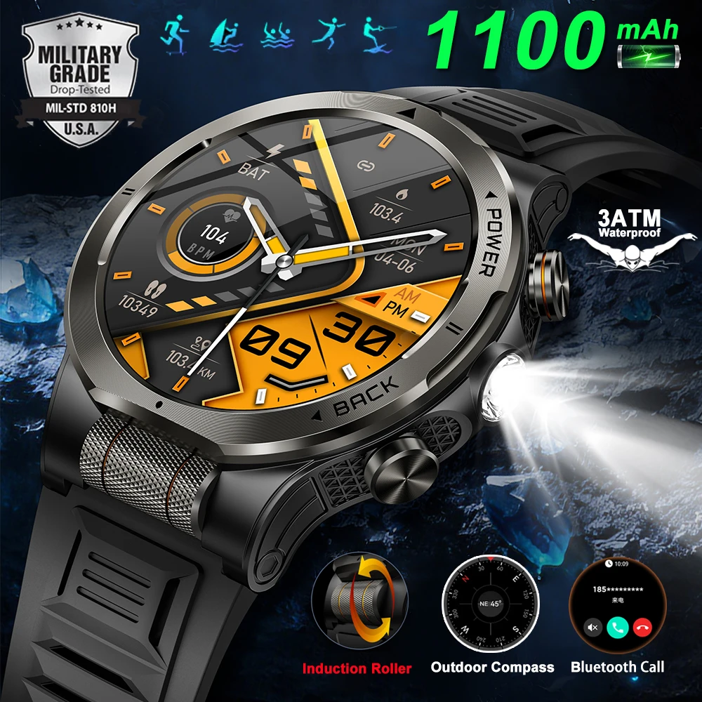 2026 New T-Rex3 Induction Roller Smart Watch GPS Motion Track 3ATM Waterproof Bluetooth Call Military Grade Sport Smartwatch Men
2026 New T-Rex3 Induction Roller Smart Watch GPS Motion Track 3ATM Waterproof Bluetooth Call Military Grade Sport Smartwatch Men